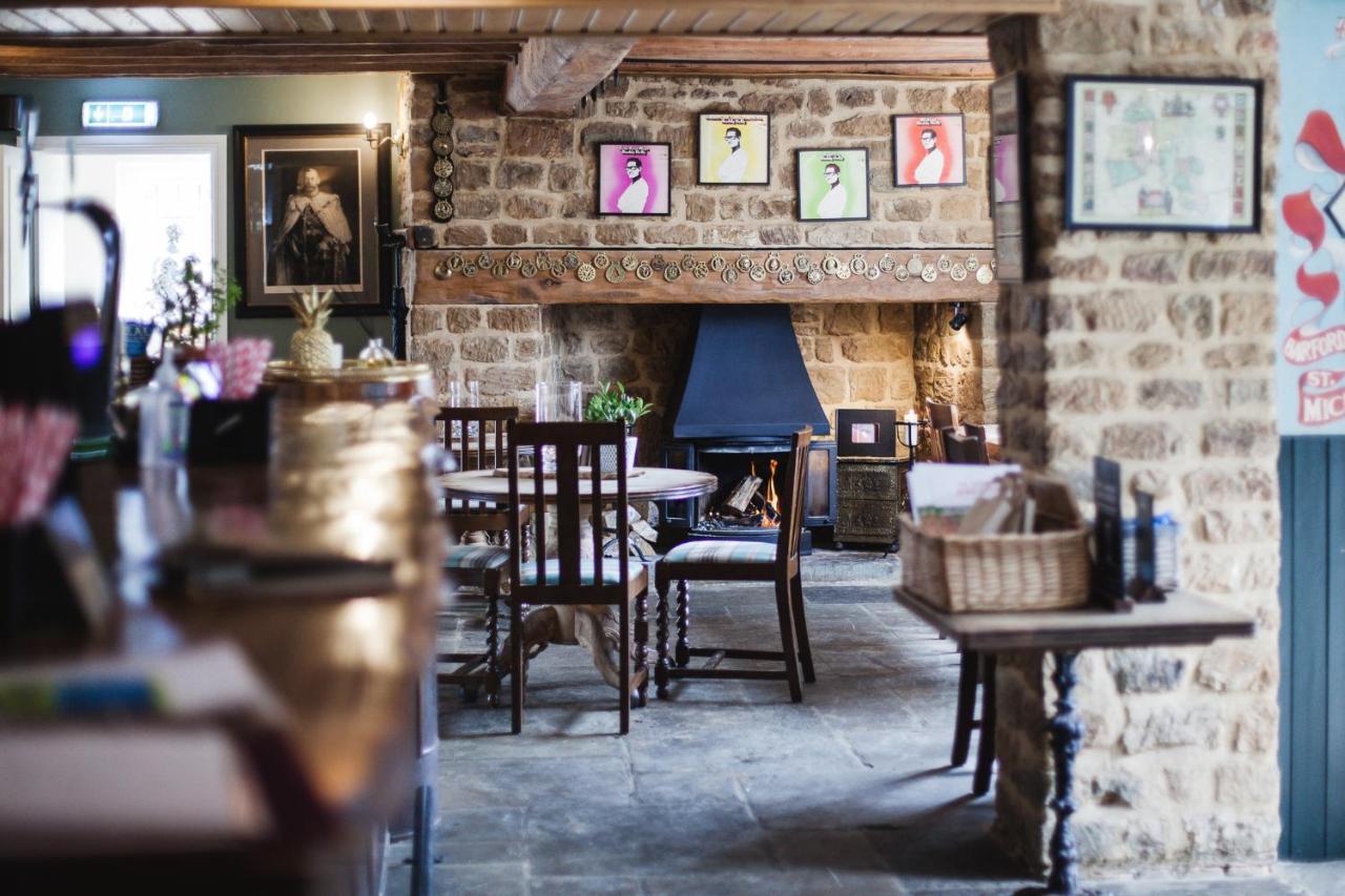 The George Inn Barford St Michael Luaran gambar The interior of the restaurant
